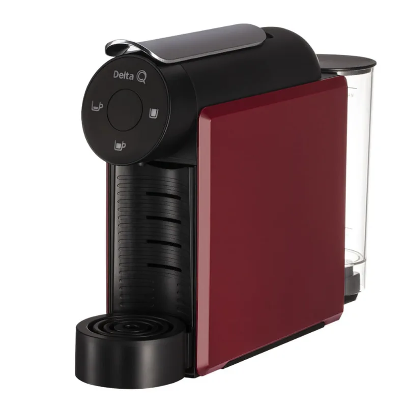 Cafeteira Elétrica Delta Q Mini Qool Cápsulas Vermelha 220V