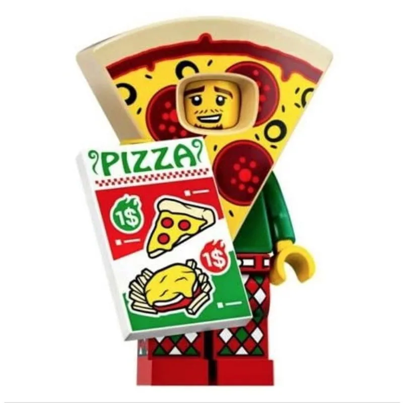 Disfarce de Pizza da Série 19 lego