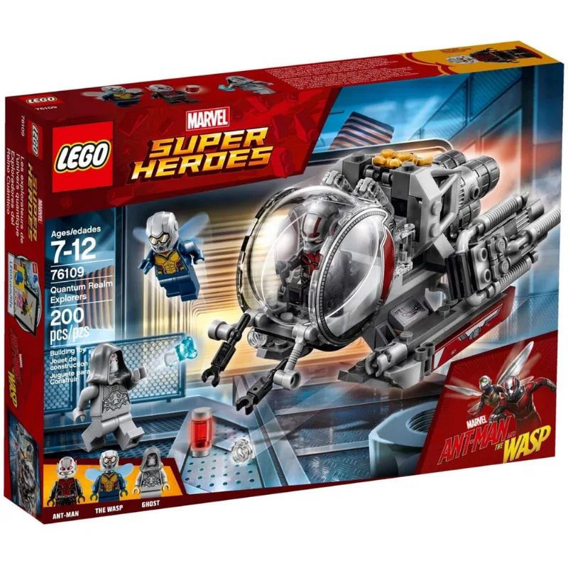 Lego 76109 Marvel Super Heroes Quantum Realm Explorer Brinquedo