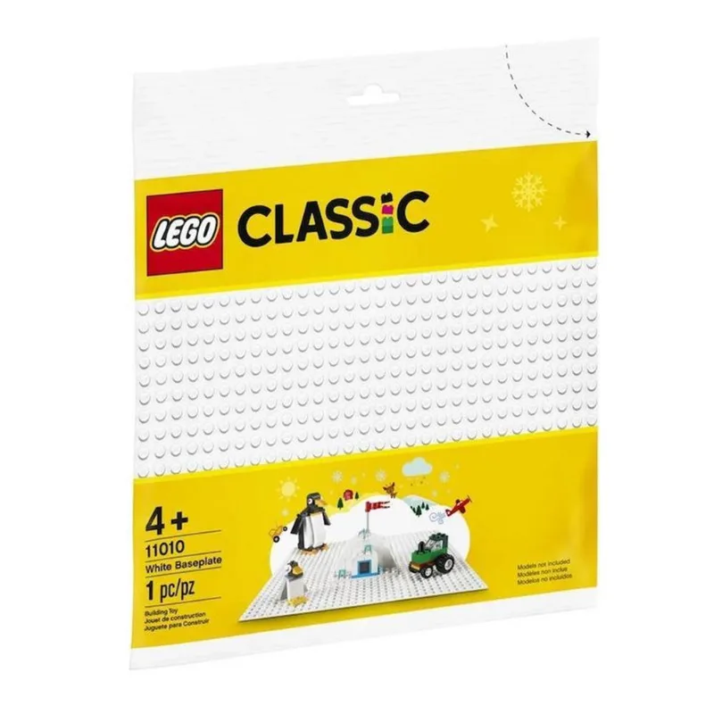 LEGO 11010 Classic - Base de Construção Branca