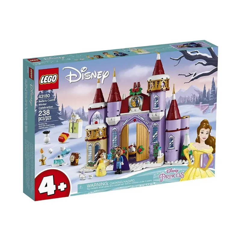 LEGO 43180 Disney Princess - Celebração de Inverno no Castelo da Bela