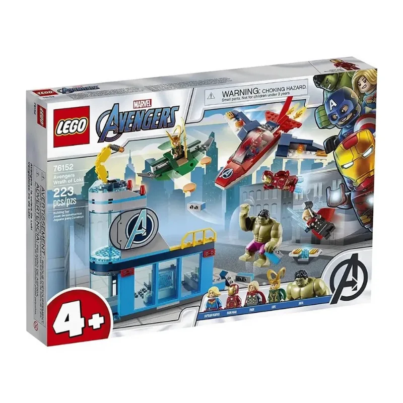 Lego 76152 Marvel Vingadores A Ira de Loki