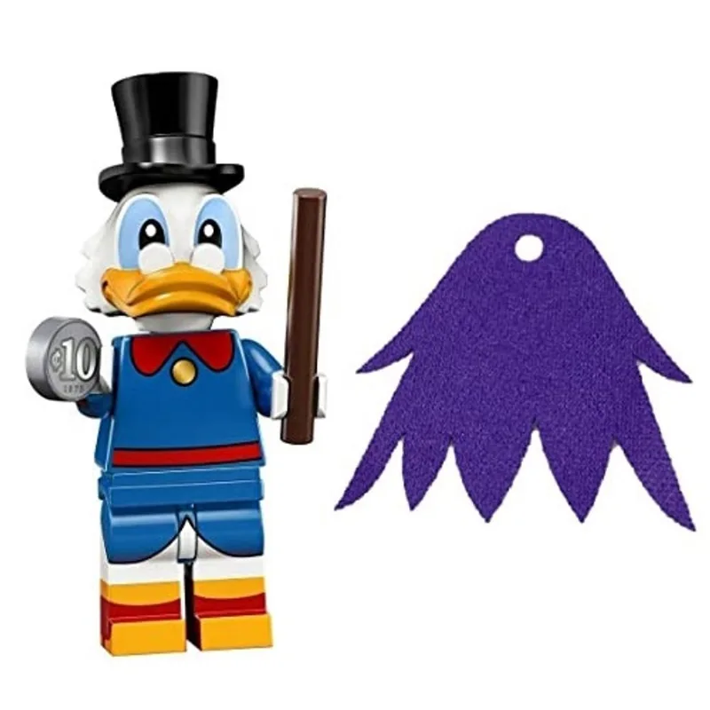 Lego Série Disney 2: Minifig Scrooge McDuck c/ Capa Roxa Bônus (71024)