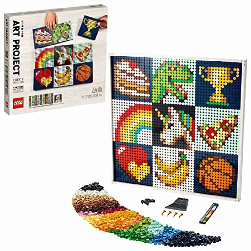 Lego 21226 Arte: Projeto – Conjunto Criar Juntos, Parede de Lona