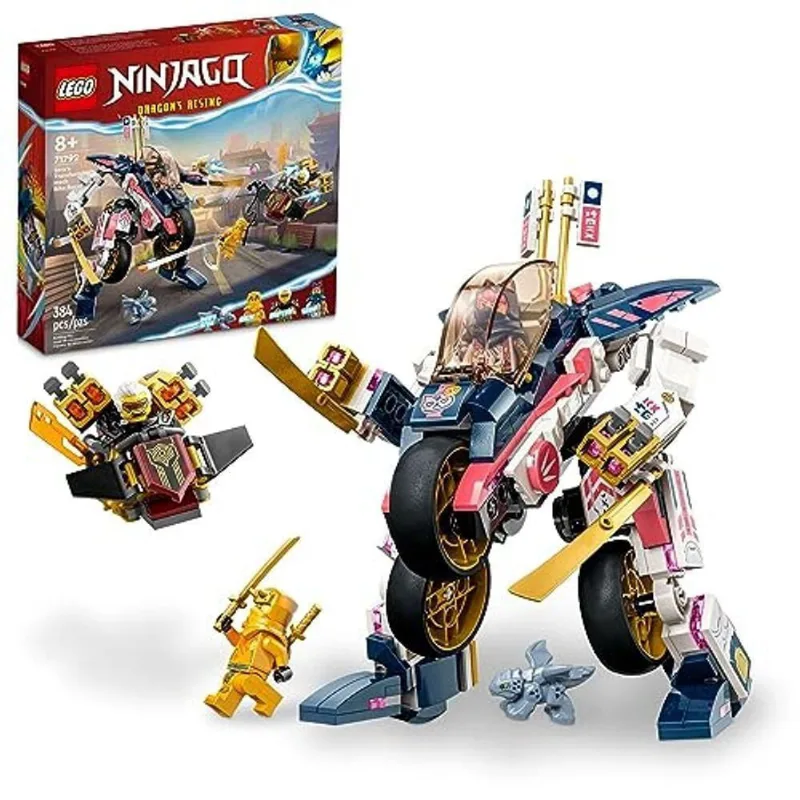 Lego Ninjago Sora E Mech Moto Transformável, 71792
