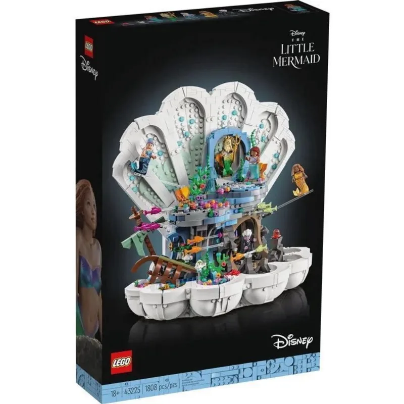 Lego 43225 Disney - Reino Subaquático Da Pequena Sereia