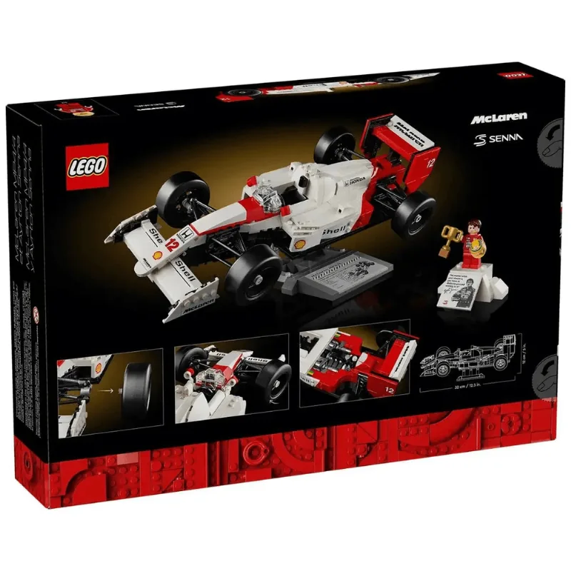 Lego Icons Tributo Ayrton Senna Mclaren Mp4/4 - 693 Pç 10330