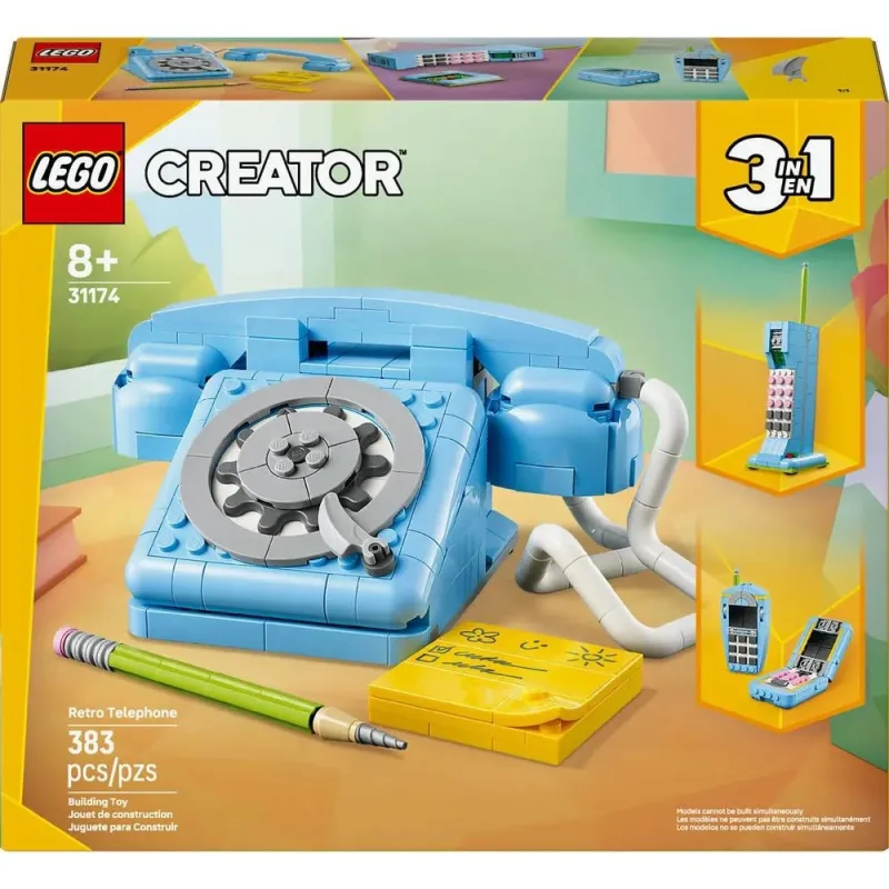 Lego Creator Telefone Retro - Lego 31174 - Lego