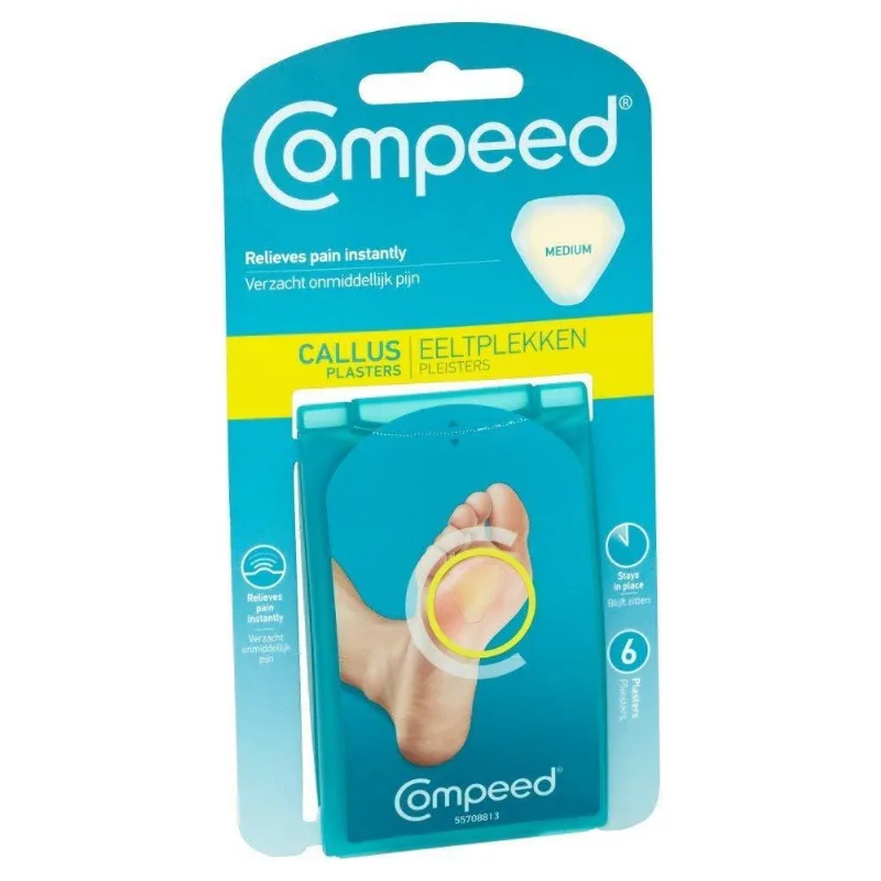 Adesivo Compeed Protetor De Calo Plantar Pés Alívio Imediato
