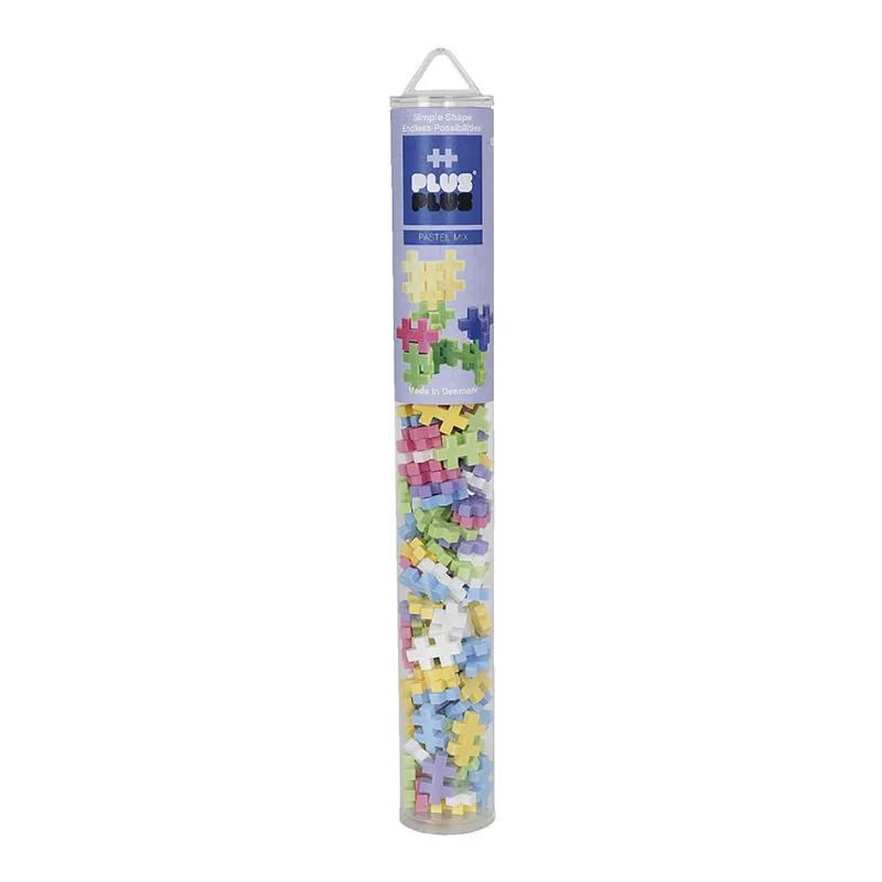 Peças de Montar Pastel Mix - Plus-Plus - Brinquedo Educativo