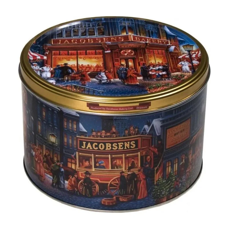 Biscoitos Dinamarquês Amanteigados em Lata Original Jacobsens 340g - Jacobsens