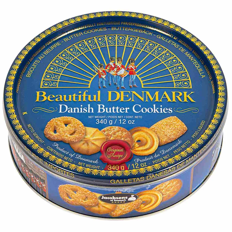 Biscoito Amanteigado Beautiful Denmark Jacobsens 340g - Jacobsens
