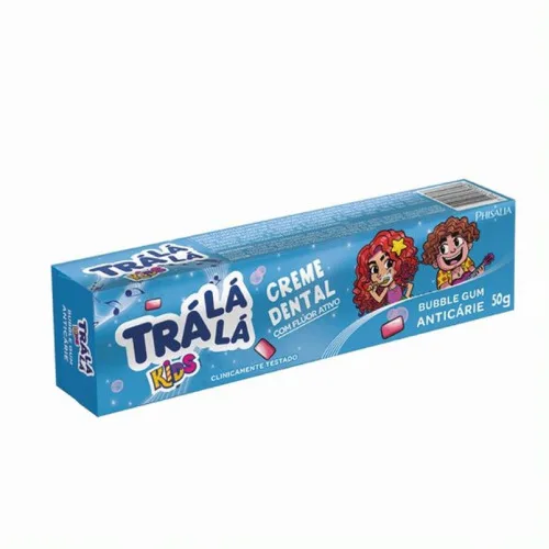 Creme Dental Tra La La 50g Bubble Gum - TRÁ LÁ LÁ KIDS
