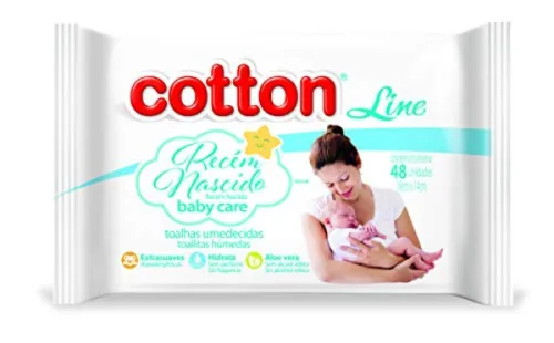 TOALHAS UMD BABY CARE RECEM NASCIDO 48UNDX12 - COTTON LINE