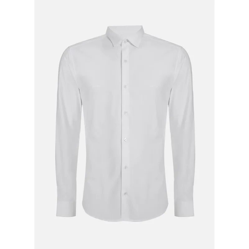 Camisa Slim White John John Masculina M