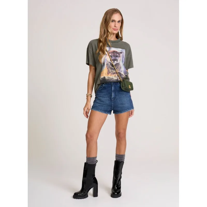 Shorts Jeans Boy Alto John John Feminino 40