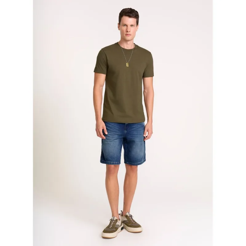 Bermuda Jeans Regular Fit Montenegro John John Masculina 38