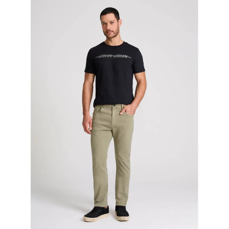 Calça Slim Fit Carpinteiro Green John John Masculina 50