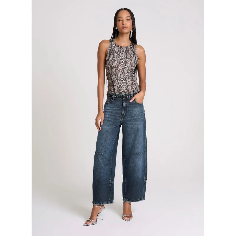 Calça Jeans Baggy Delaware John John Feminina 44
