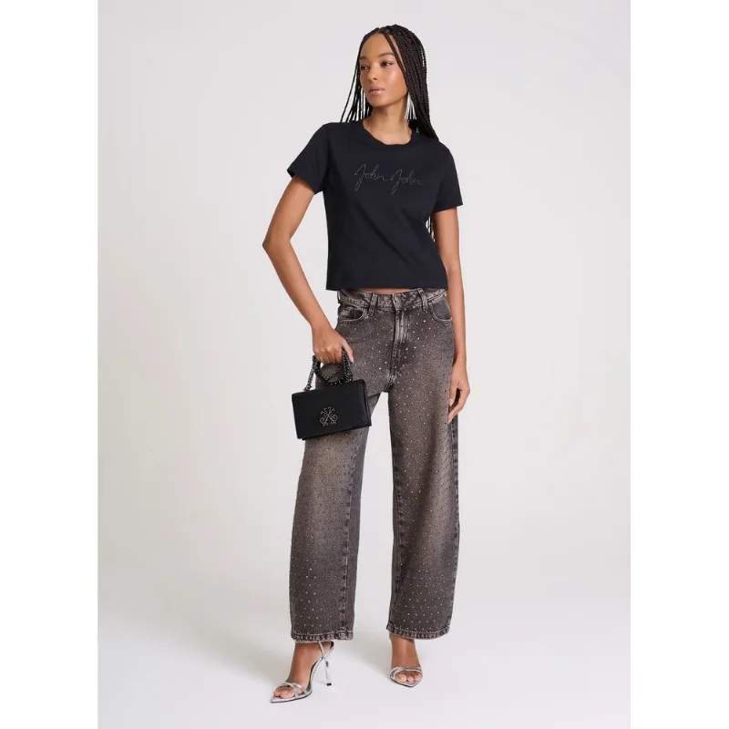 Calça Jeans Baggy Oregon Hotfix John John Feminina 36
