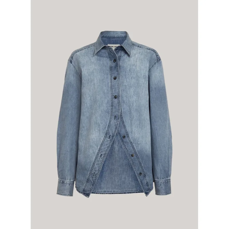 Camisa Jeans Irvine Light Blue John John Feminina M