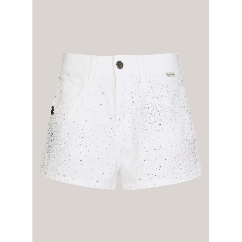 Shorts Boy White Sparkle John John Feminino 46