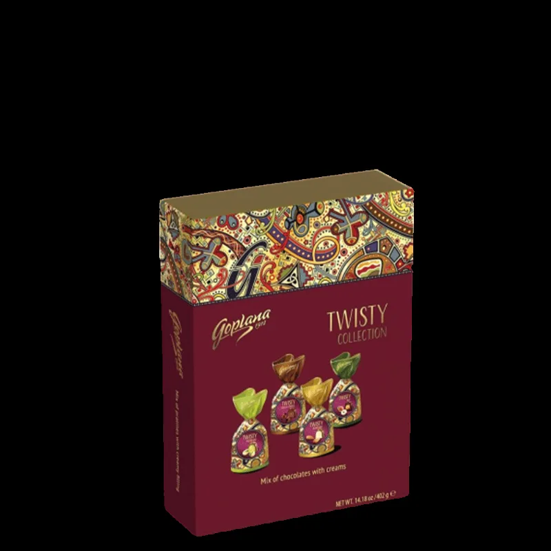 Mix de Chocolates com Creme Twisty Collection Goplana Caixa 402g