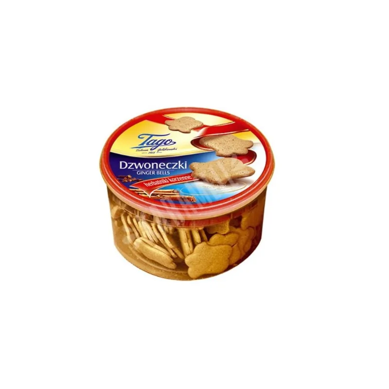 Biscoito de Gengibre Dzwoneczki Tago Caixa 300g
