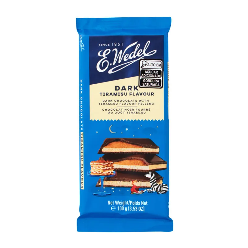 Chocolate Polonês Tiramisu E.Wedel 100g