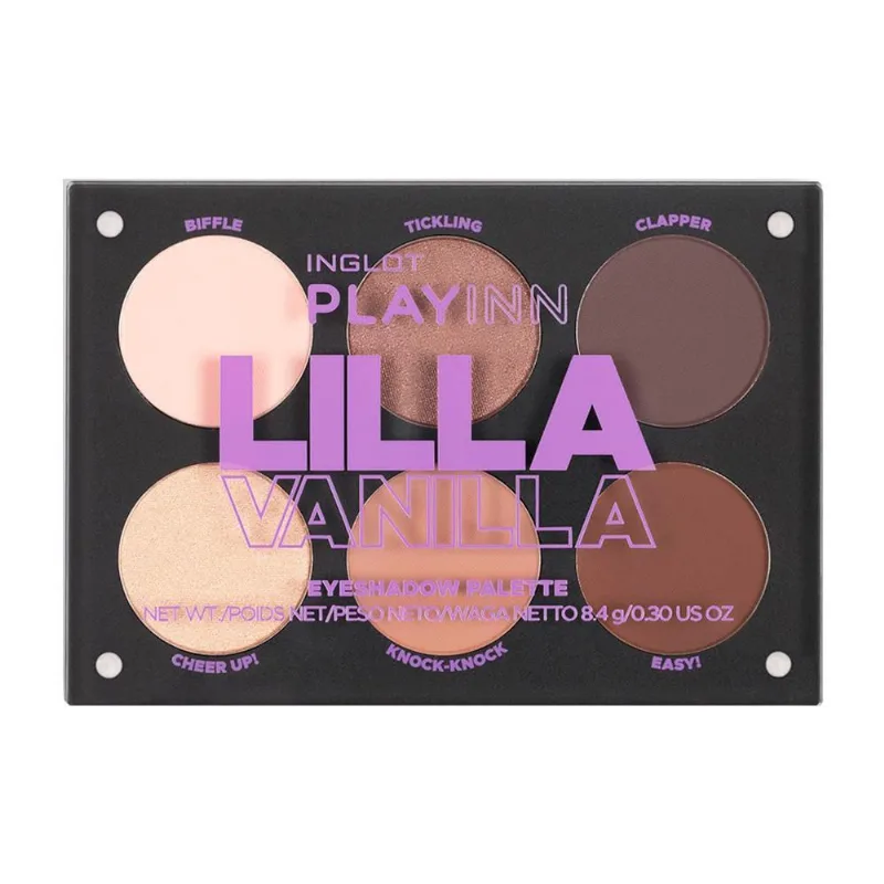 Inglot Playinn Lilla Vanilla Paleta De Sombras 8,4G