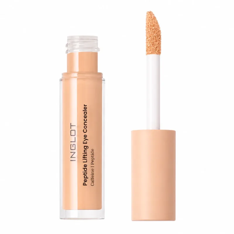 Inglot Peptide Lifting Eye Concealer Medium Beige 204 - Corretivo 4,6ml