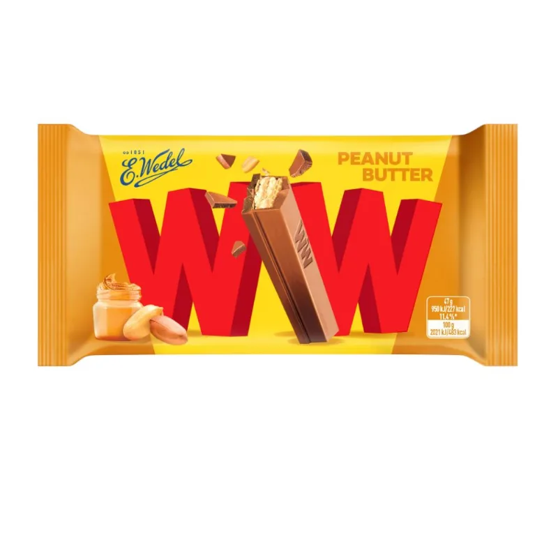 Chocolate Polonês Wafer Peanut Butter E. Wedel 47g