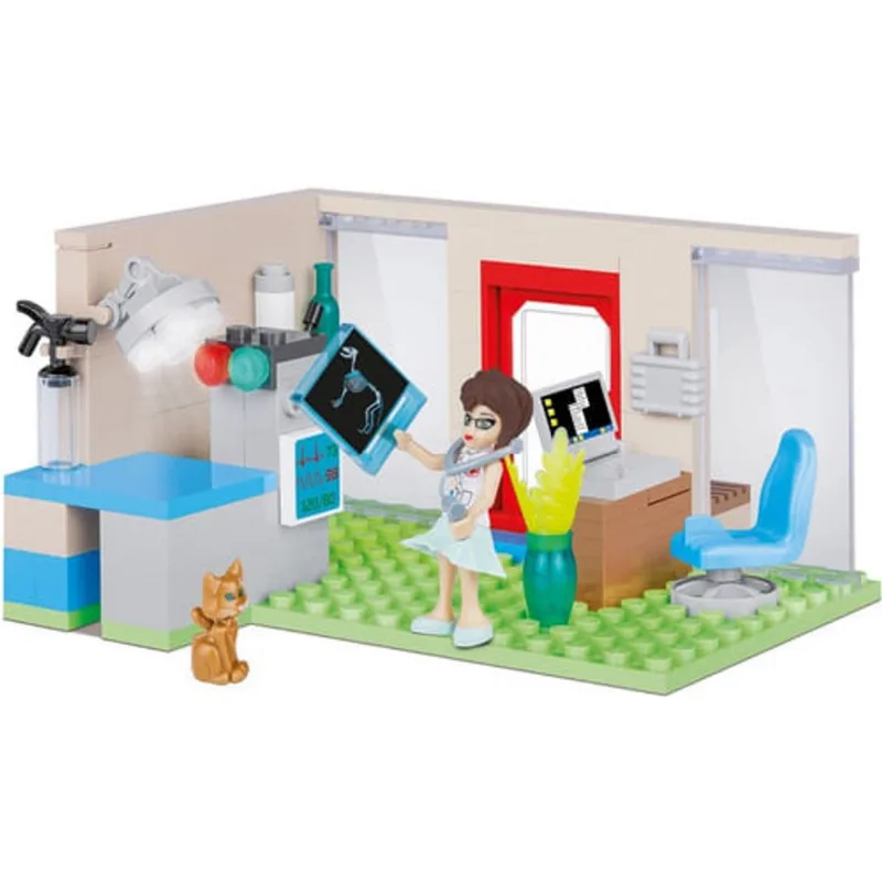 Veterinário Blocos Para Montar Com 100 Pçs