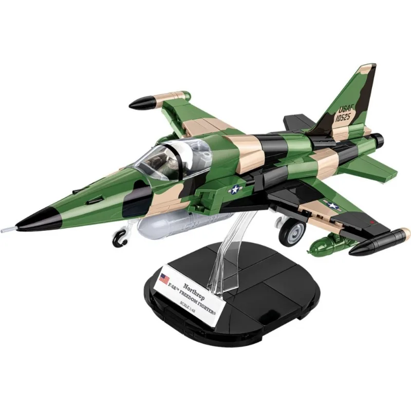 Avião Militar Americano Northrop F-5A Freedom Fighter - Blocos de Montar 352 peças - COBI