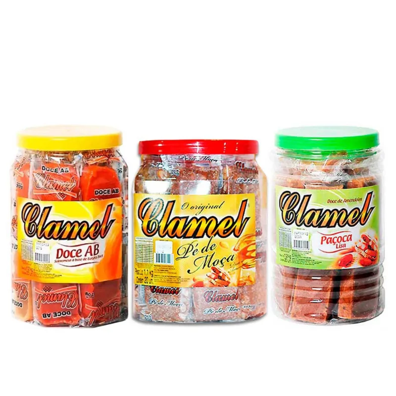 Kit Clamel - 3 Doces Sortidos
