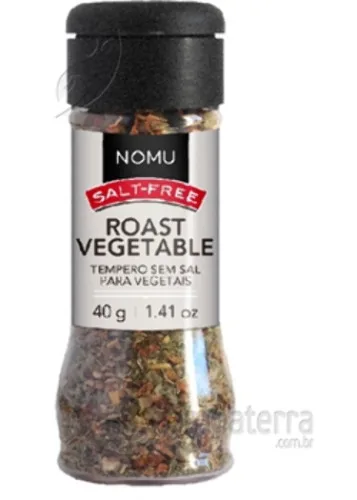 Tempero Sem Sal Para Vegetais Nomu 40g - NOMU