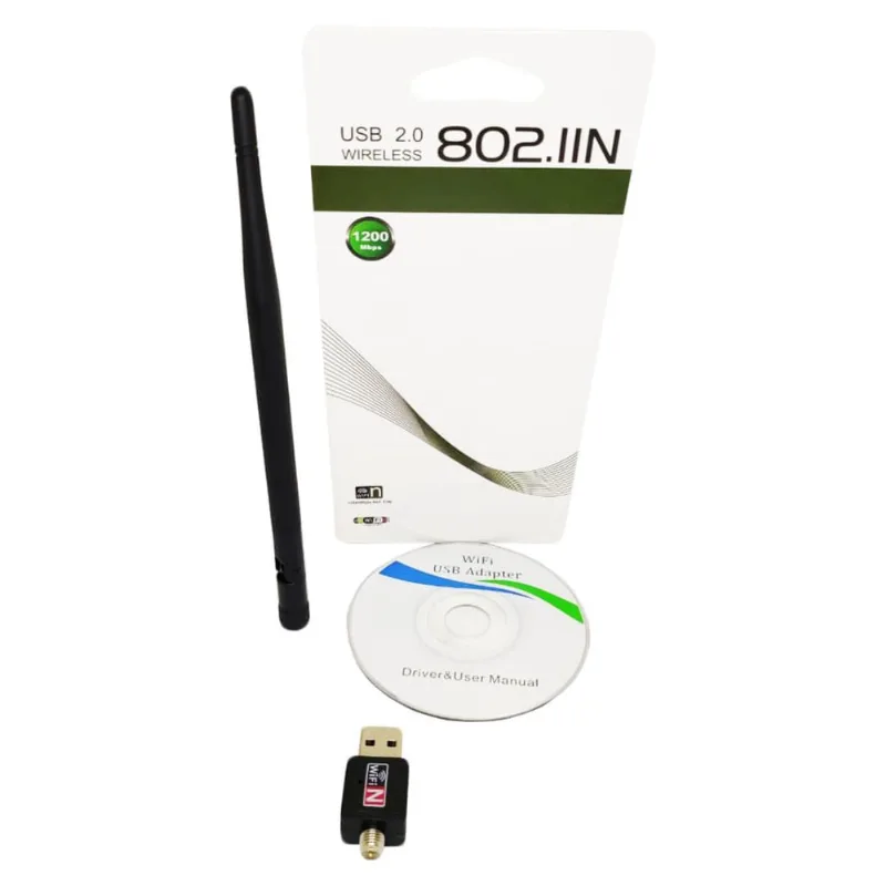 Antena Wireless Receptor Usb Wifi 1200mbps