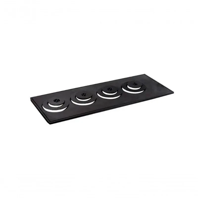 Chapa Redução Ferro Fundido 4 Furos Libaneza 38X95,5 Cm