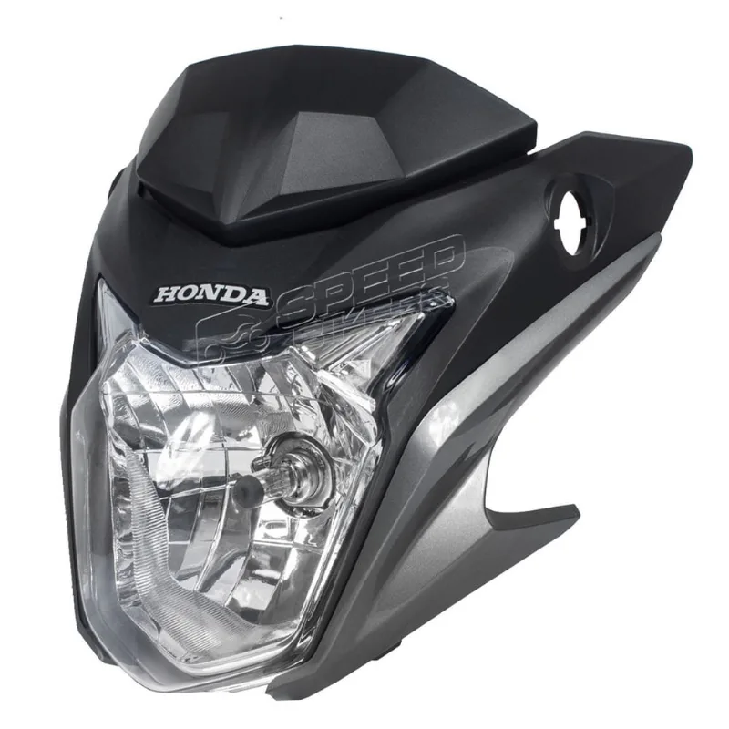 Farol Completo Cb 250 Twister Cinza Marca Plasmoto