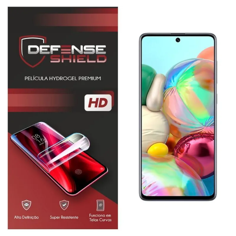 Pelicula Hydrogel Premium Proteção Frente + Verso Para Galaxy A71 Defense Shield