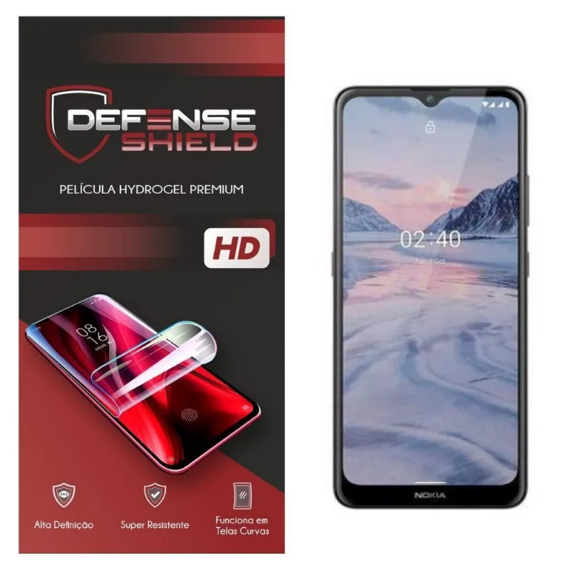 Pelicula Hydrogel Premium Proteção Frente + Verso Para Nokia 2.4 Defense Shield