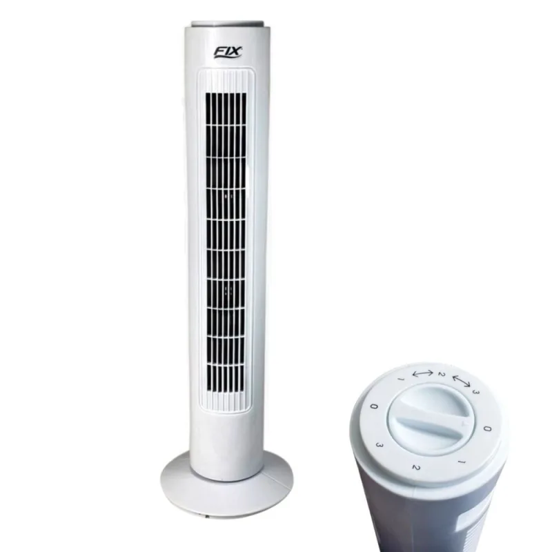 Circulador de Ar Branco Leve e Compacto 40w 220v Ventilador - FIX