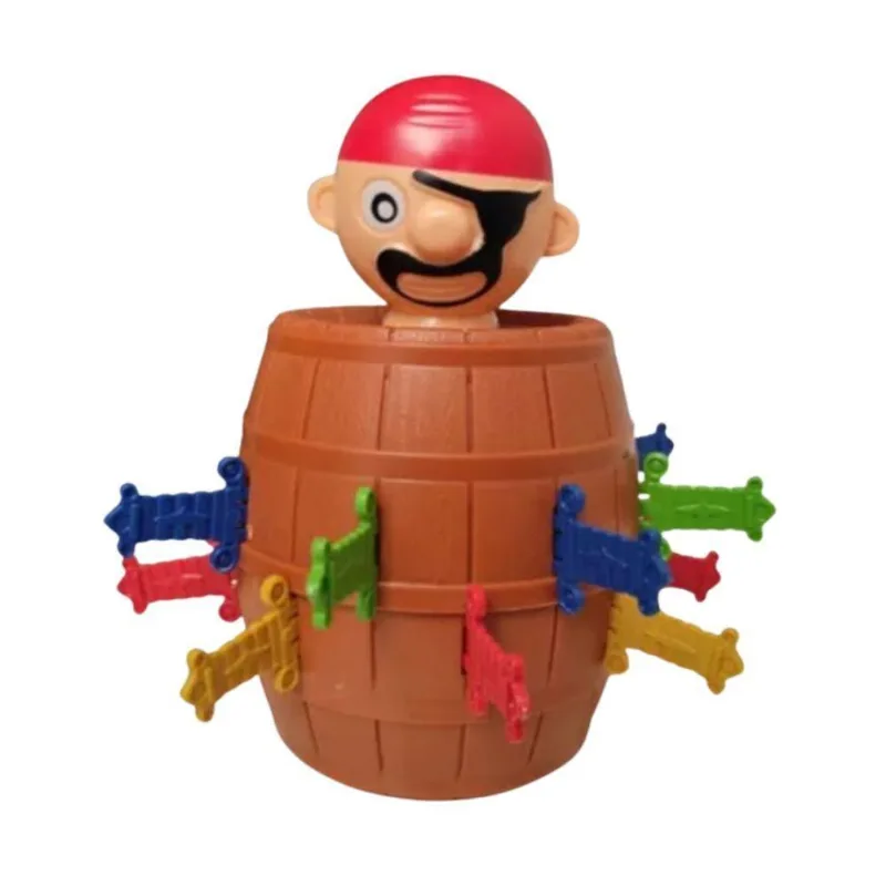 Brinquedo Infantil Pula Pirata Jump Pequeno Com 18 Peças Para Toda A Família Toys &amp; Toys