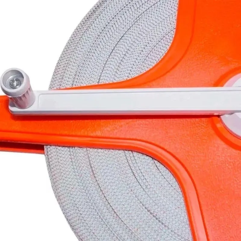 Trena De Fita De Fibra De Vidro Aberta 50 Metros Laranja Black Bull