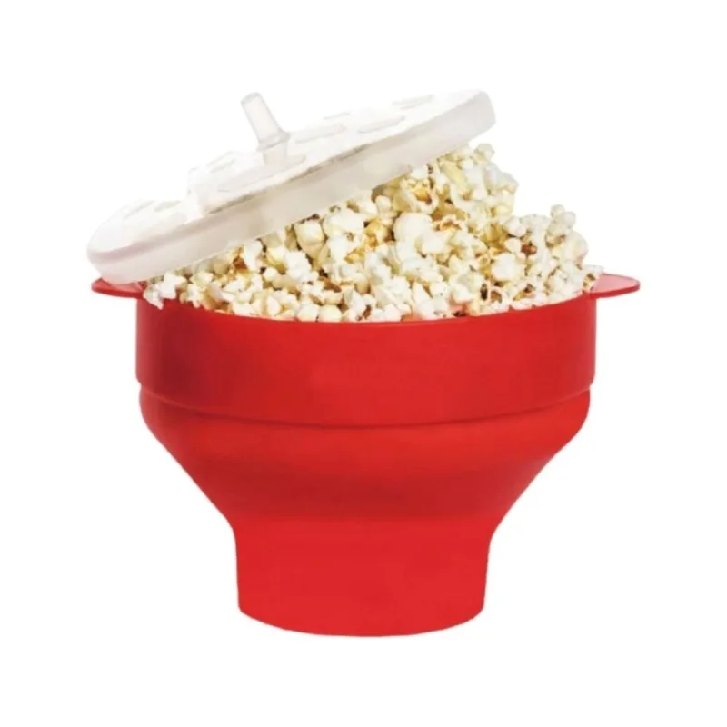 Pipoqueira de Silicone Para Preparar Pipoca no Microondas - Fratelli