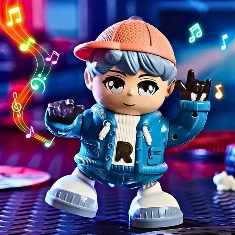 Brinquedo Dançante Infantil Balançando Com Luzes Led Música