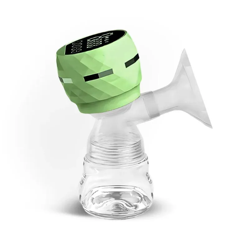 Extrator Verde Sugador Tira Leite Elétrico Para Amamentação