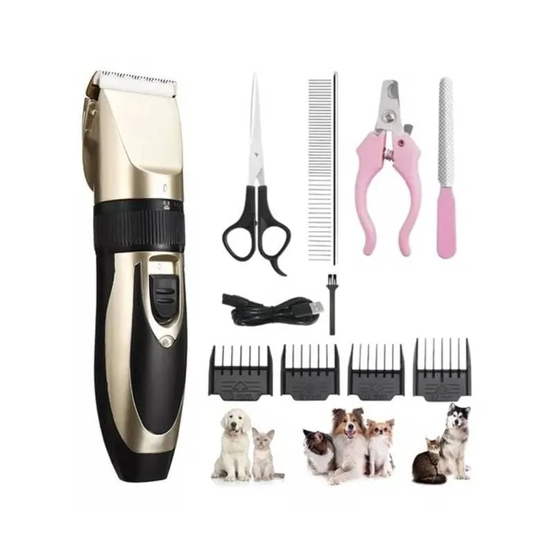 Máquina de Tosar e Aparar pelo de Animais de Estimação - Thor
