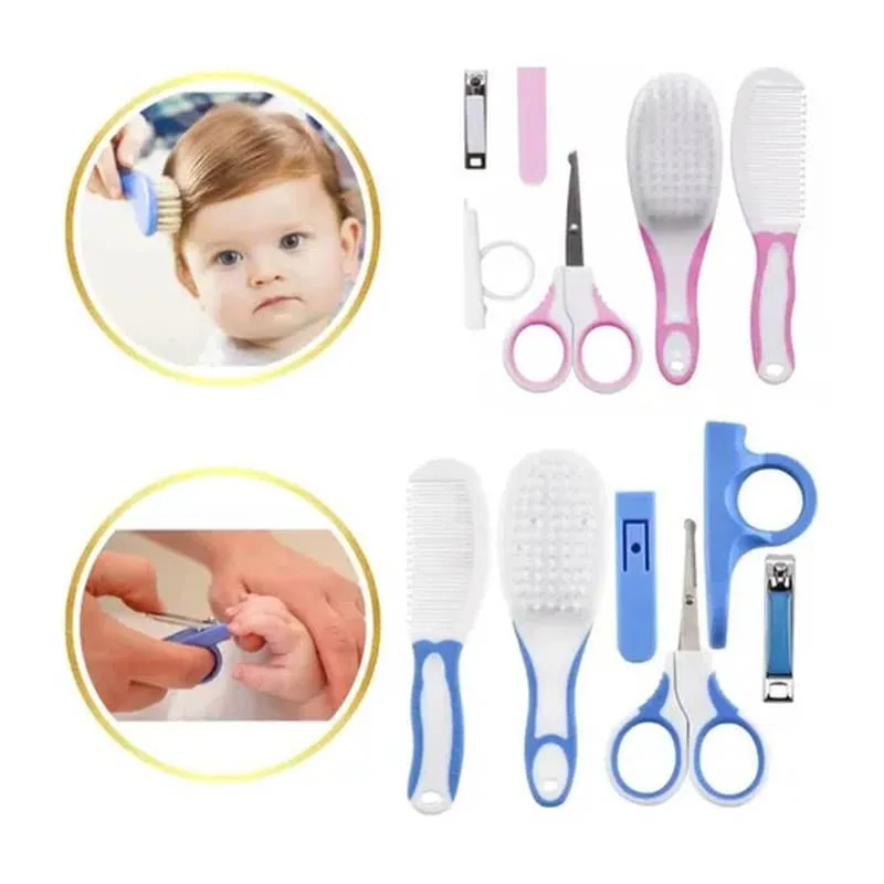 Kit Essencial para Cuidados e Higiene Para Bebês com 6 Peças - THIKA