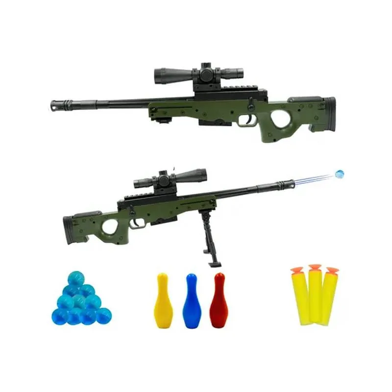 Arminha de Brinquedo Lançador Dardo Bolas Gel Tiro ao Alvo - DDG TOYS